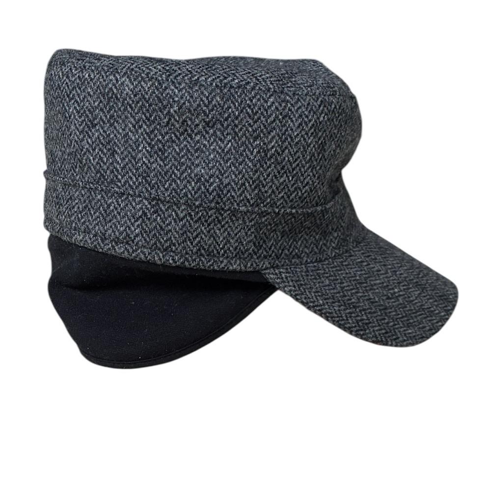 Tilley Endurables Tec-Wool Cap Wool Herringbone Made in Canada 🇨🇦 Size Small